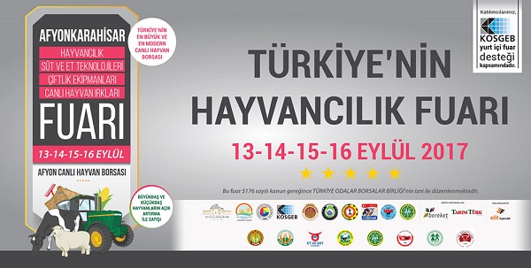 TÜRKİYE'NİN CANLI HAYVAN FUARI AFYONKARAHİSAR'DA